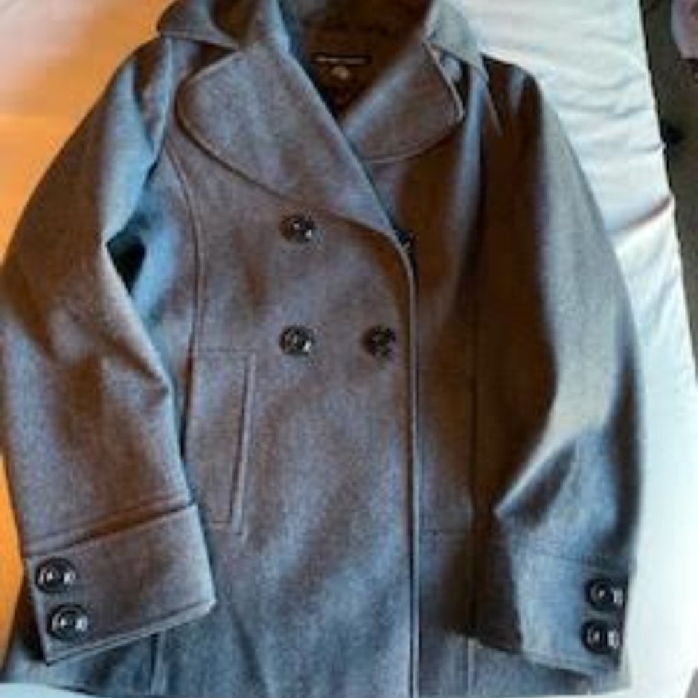 Pea Coat - Dark Gray